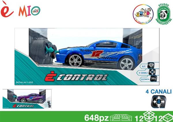 EOL MACCHINA TELECOMANDATA 18CM 4CANALI 