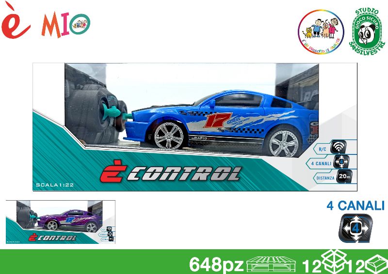 EOL MACCHINA TELECOMANDATA 18CM 4CANALI