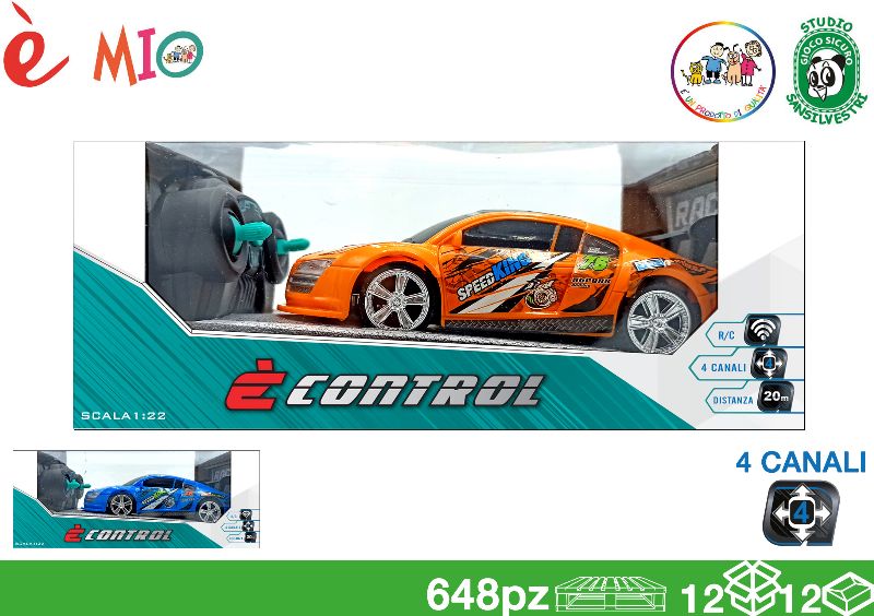 EOL MACCHINA TELECOMANDATA 18CM 4CANALI