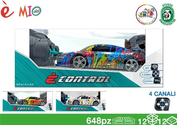 EOL MACCHINA TELECOMANDATA 18CM 4CANALI