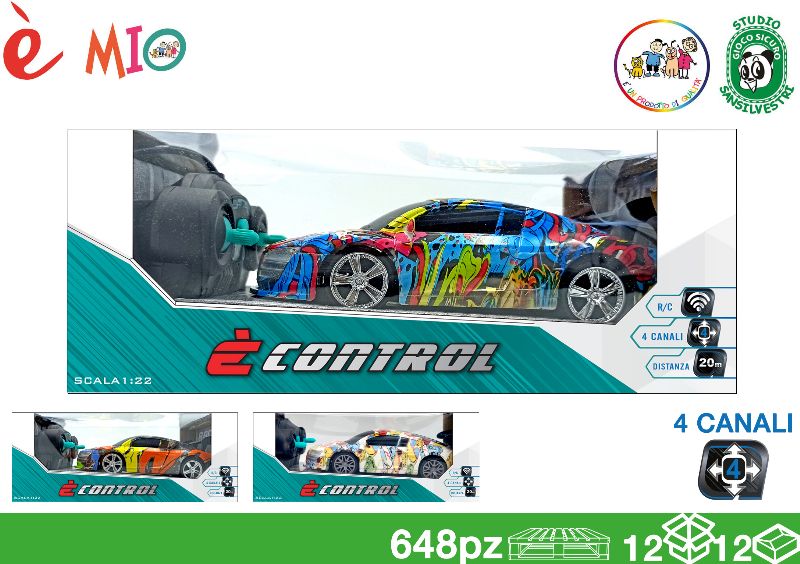 EOL MACCHINA TELECOMANDATA 18CM 4CANALI