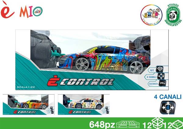 EOL MACCHINA TELECOMANDATA 18CM 4CANALI 