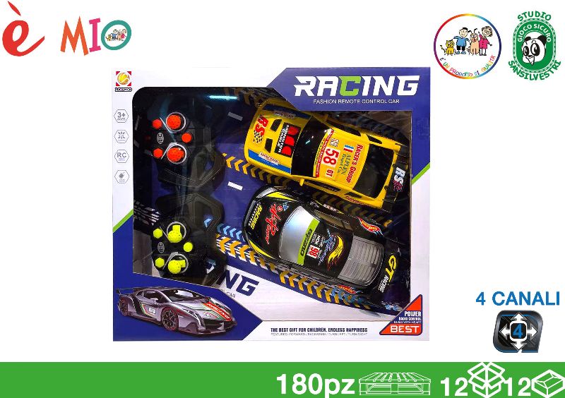 EOL MACCHINA TELECOMANDATA 2PZ 4CANALI 18CM