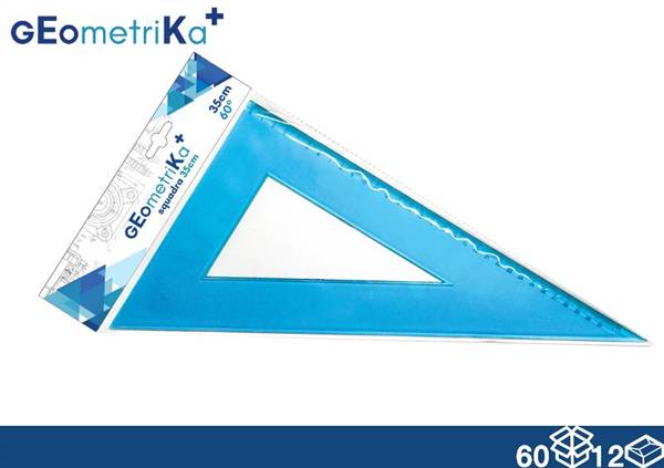 EOL SQUADRA ANTILUCE 35CM 60° 