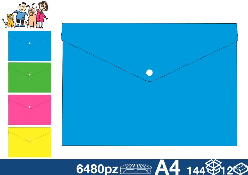 EOL PORTATUTTO A4 34X23 FLUO