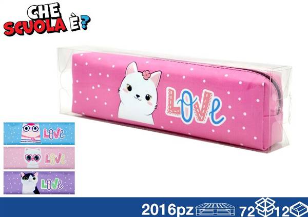 EOL PORTATUTTO 21X7 CAT LOVE 