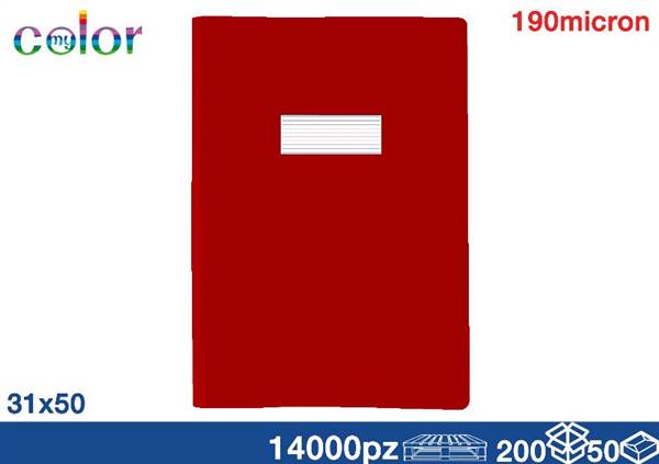 EOL COPRIQUADERNO A4 CON ALETTE ROS 