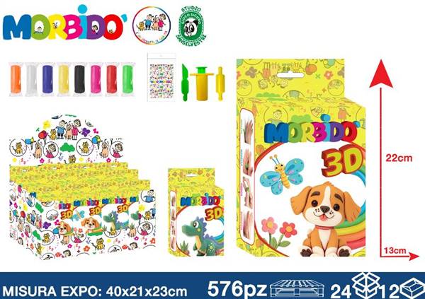 EOL PLAST TUTTEFORME SCATOLA 22CM 8PZ+3F 