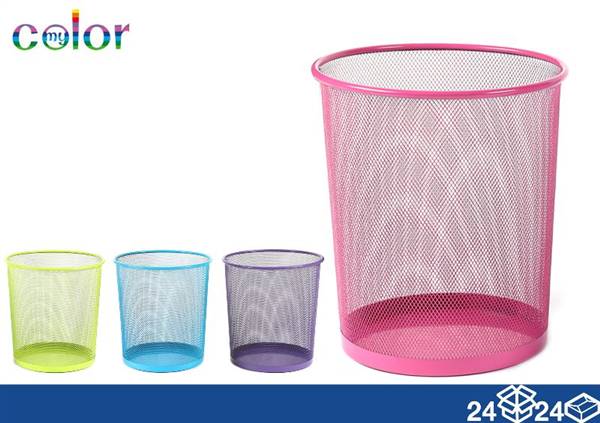 EOL CESTINO UFFICIO METALLO 24X27 ASS 