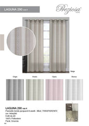PREZIOSA PANNELLO TENDA 140X290 JACQU D4 LAGUNA 290 D4
