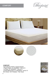 PREZIOSA COPRIMATERASSO 1P COMFORT COMFORT.1PIAZZA IN SPUGNA