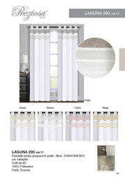 PREZIOSA PANNELLO TENDA 140X290 JACQ D11 LAGUNA 290 D11