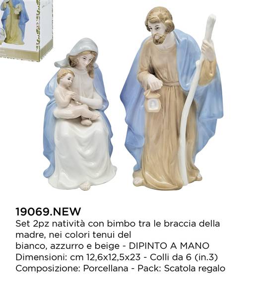 PREZIOSA NATIVITA 2PZ XMAS 19069 