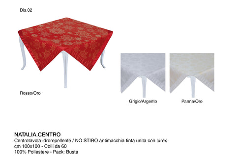 PREZIOSA CENTROTAVOLA NATALIA 100X100 NATALIA.CENTRO