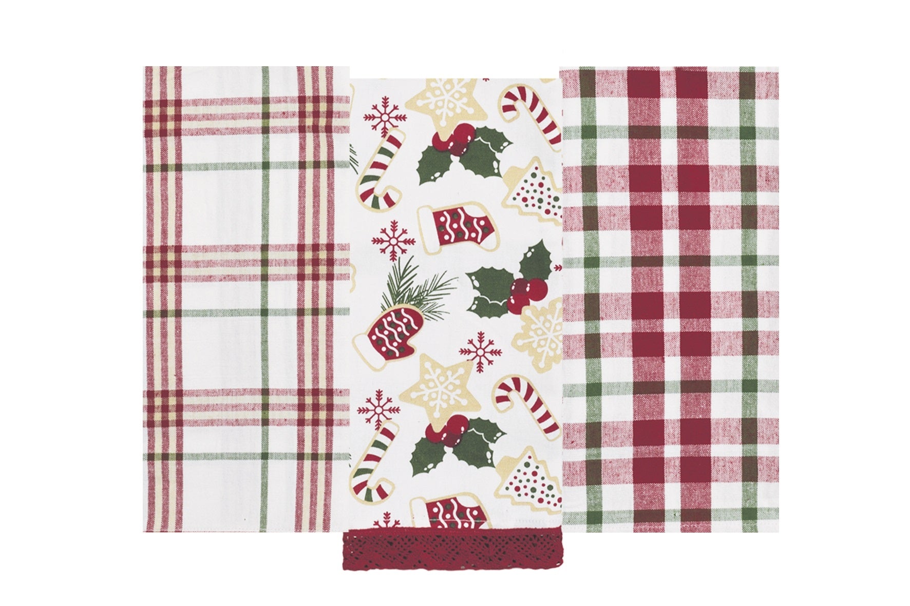 SOMMARUGA STROFINACCI 3PZ 45X65 XMAS STR.CAMPANELLA