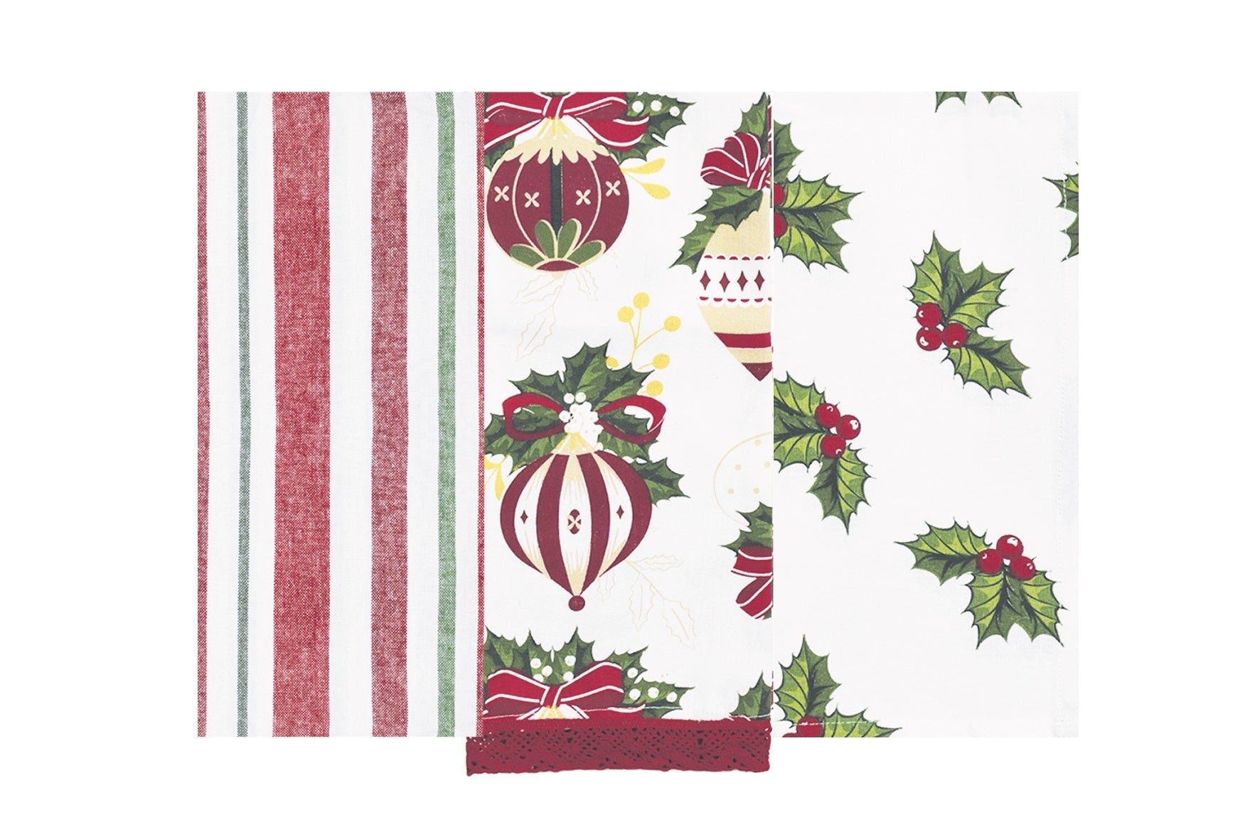 SOMMARUGA STROFINACCI 3PZ 45X65 XMAS STR.CAMPANELLA