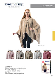 SOMMARUGA MANTELLA IN CORAL 125X125 MART.0006