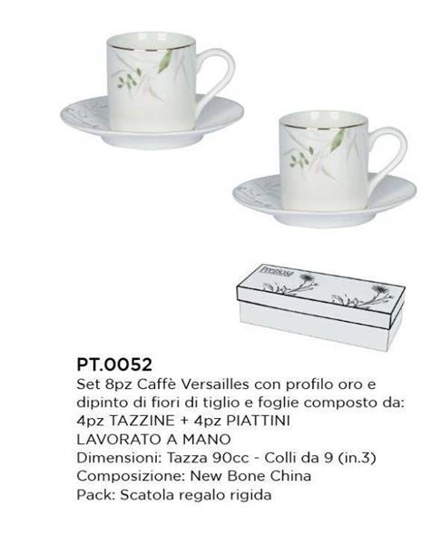HANNA SET 8PZ CAFFE' VERSAILLES PT.0052 