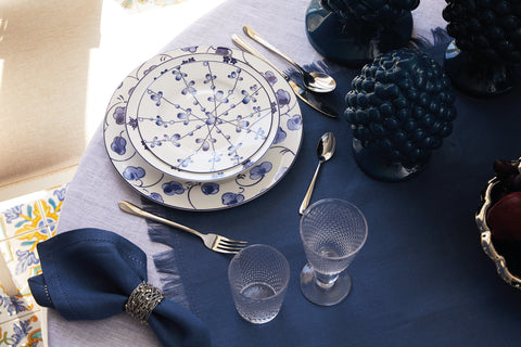 HANNA SET 6PZ PIATTI CLARE PT.0059 2PZ PIATTI PIANI + 2PZ PIATTI FONDI + 2PZ PIATTO DESSERT