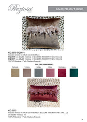 PREZIOSA CUSCINI ARREDO VELLUTO 40X40 CQ.0070