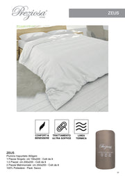 PREZIOSA PIUMINO TRAPUNTATO 2 POSTI ZEUS