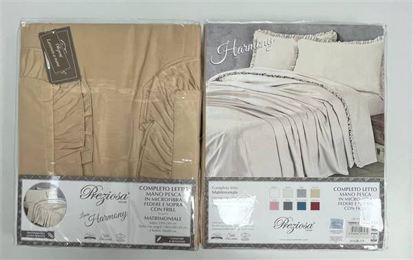 PREZIOSA COMPLETO LETTO HARMONY 2P NATUR ALE