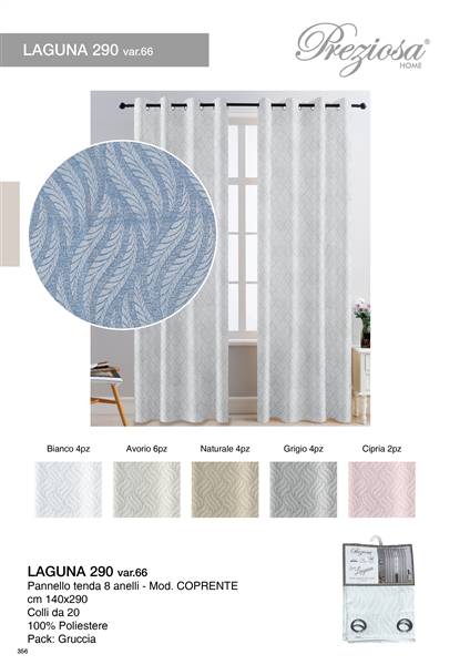 PREZIOSA PANNELLO TEND 140X290 LAGUNAD66 