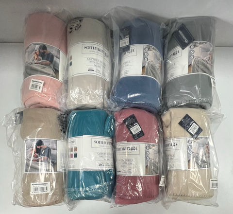 SOMMARUGA COPERTA IN PAIL 120X150 T.U. MORBIDISSIMO.COP.SMALL