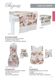 PREZIOSA RUNNER 40X40 PANAMA ROSA BLOSSOM.RUNNER ROSA