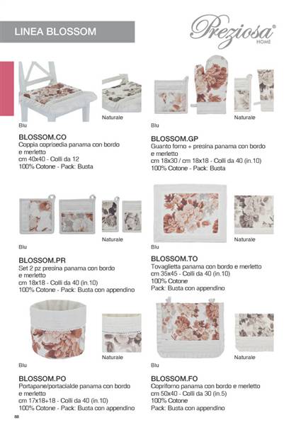 PREZIOSA GUANTO FORNO+PRESINA PANAMA BLOSSOM.GP ROSA