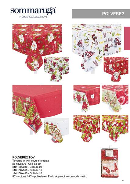 SOMMARUGA TOVAGLIA XMAS POLVERE X12 POLVERE2.TOVX12