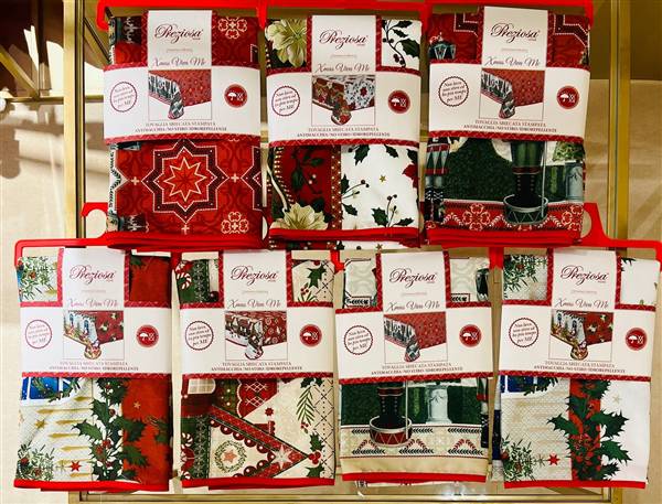 PREZIOSA TOVAGLIA X24 VIVAME XMAS XMAS.VIVAME.TOVX24 140X430 NO STIRO