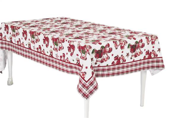 PREZIOSA TOVAGLIA X12 140X240 XMASTEDDY 