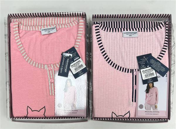 PREZIOSA PIGIAMA DONNA COT. JERSEY PG.63 PG.063.DCML
