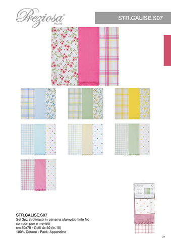 Preziosa Strofinacci Calise Set 3pz S07