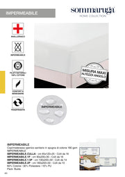 SOMMARUGA COPRIMATERASSO IMPERMEAB 1P IMPERMEABILE.1P
