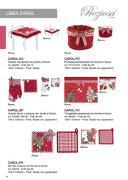 PREZIOSA TOVAGLIETTA CAROL 35X45 XMAS CAROL.TO