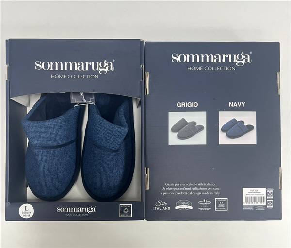 SOMMARUGA PANTOFOLE UOMO PANT.0254 