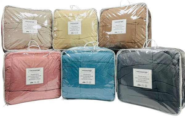 SOMMARUGA TRAPUNTA 2P BICOLORE BLU 