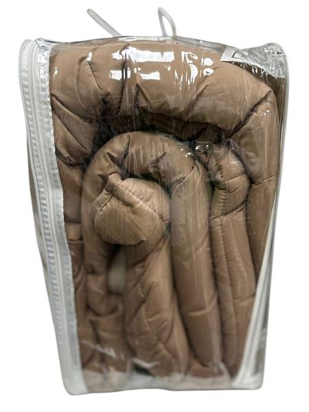 SOMMARUGA TRAPUNTA 2P BICOLORE BEIGE 