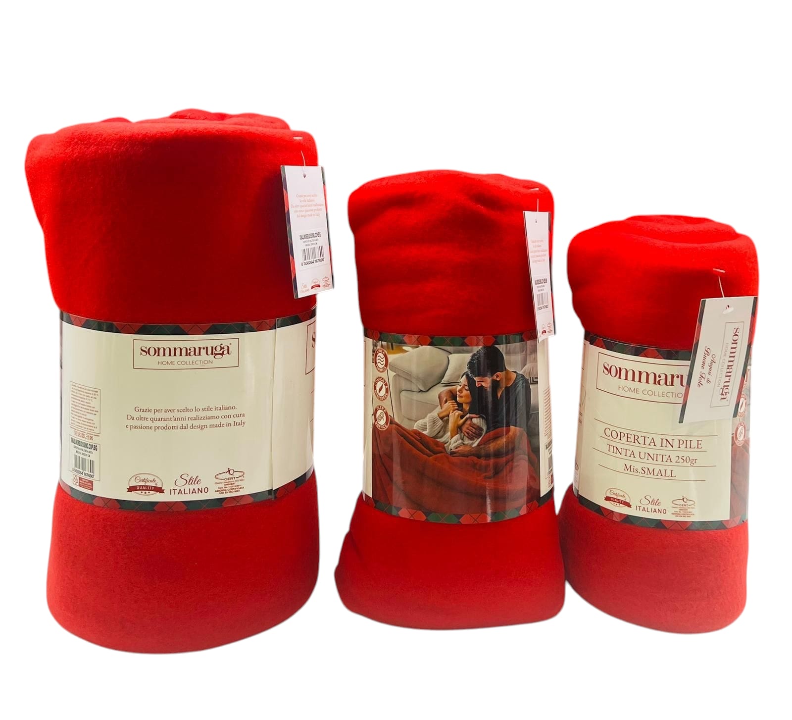 SOMMARUGA COPERTA PAIL BIG XMAS MORBIDI XMAS.MORBIDI.COP.BIG 200X210