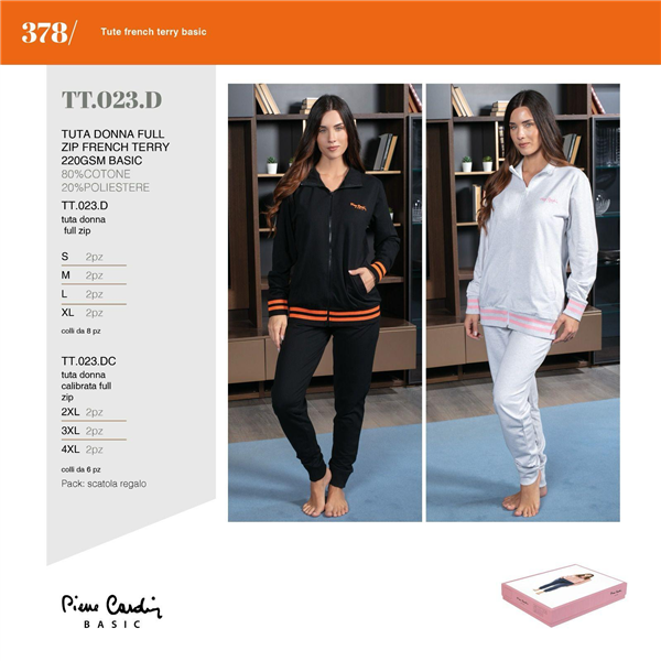 PIERRE CARDIN TUTA DONNA TT.023.D 
