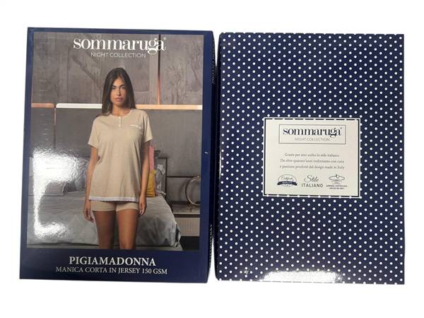 SOMMARUGA PIGIAMA DONNA PG.171.DMM MANICA CORTA