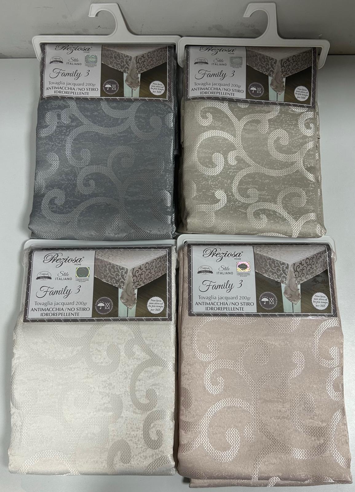 PREZIOSA TOVAGLIA FAMILY3 X6 140X180 FAMILY3.TOVX6