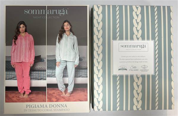 SOMMARUGA PIGIAMA DONNA CORAL PG.221.D 
