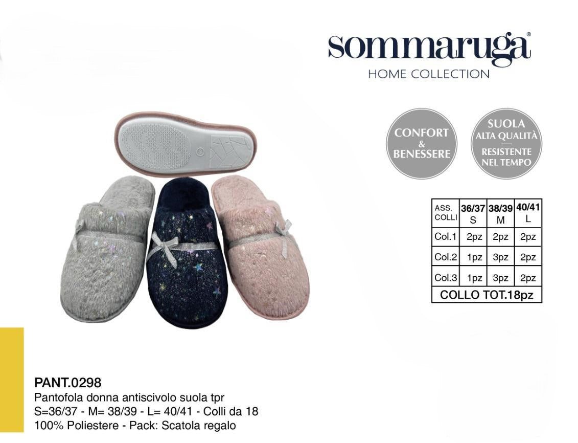 SOMMARUGA PANTOFOLA DONNA PANT.0298 STELLA