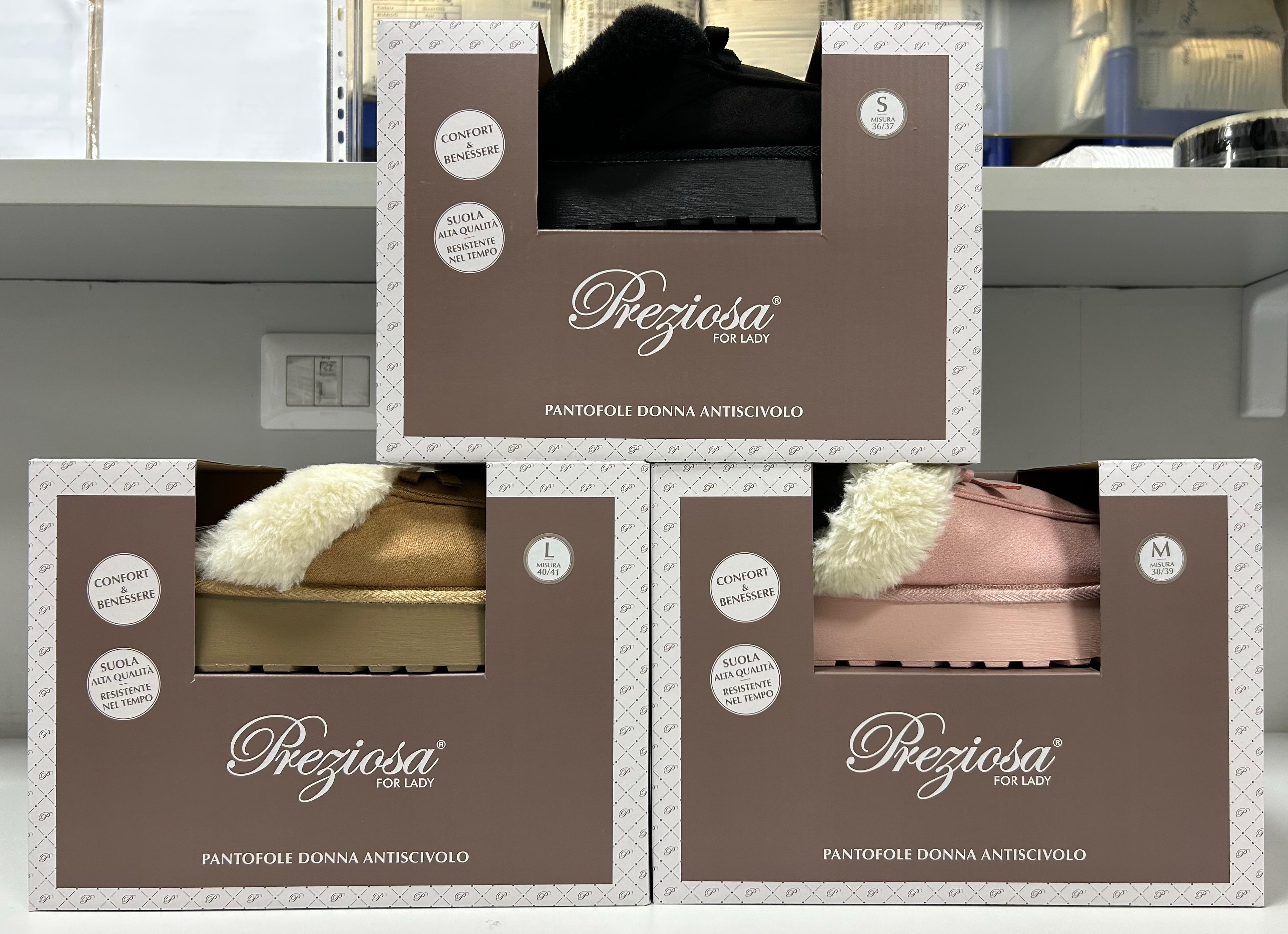 PREZIOSA PANTOFOLA DONNA PANT.0280