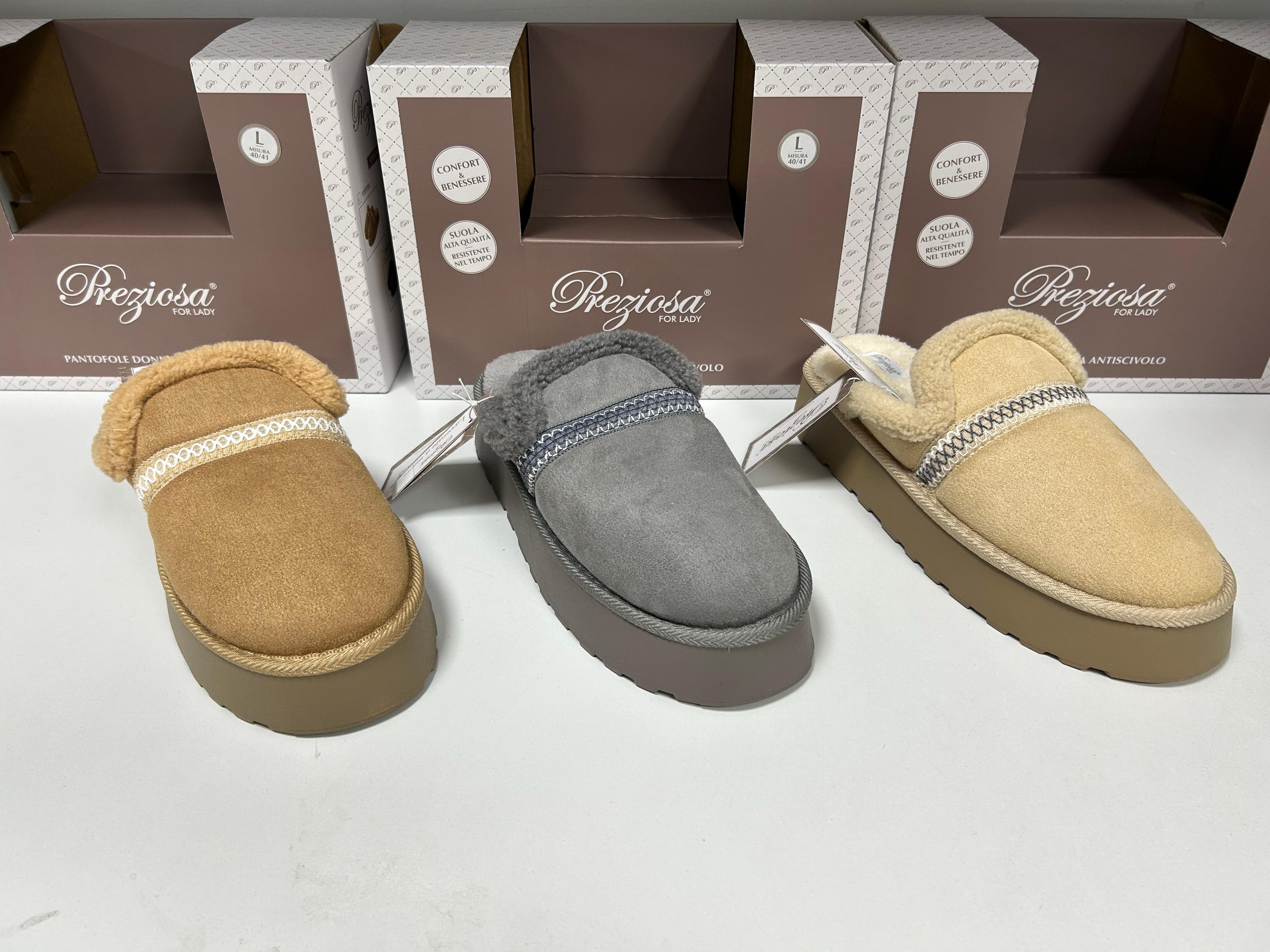 PREZIOSA PANTOFOLA DONNA PANT.0284