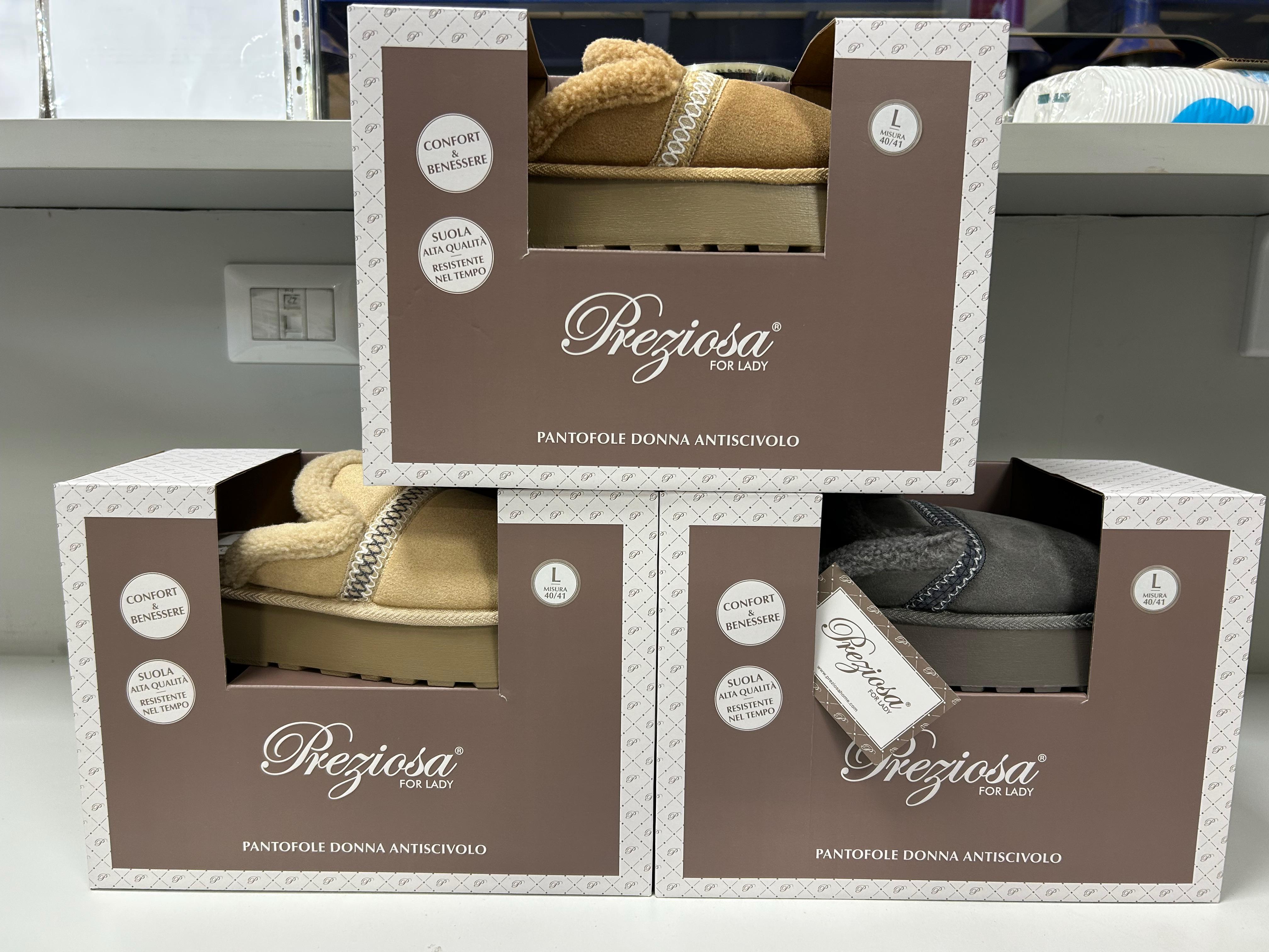 PREZIOSA PANTOFOLA DONNA PANT.0284