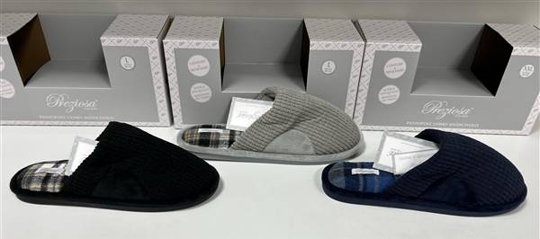 PREZIOSA PANTOFOLE UOMO PANT.0287 ANTISCIVOLO SUOLA TPR